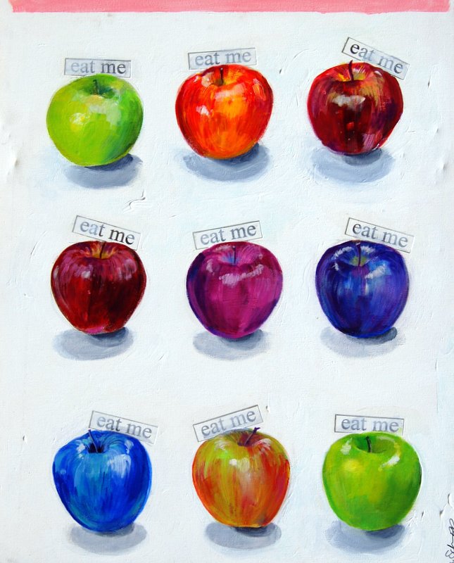 Eat Me, artwork by Adele Schnapp