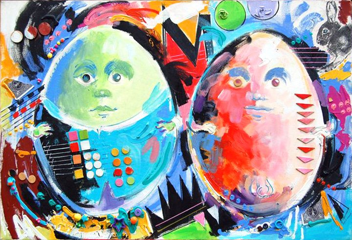 Humpty Dumpty, artwork by Adele Schnapp