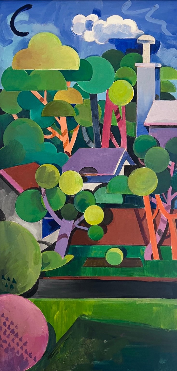 Landscape III, artwork by Adele Schnapp