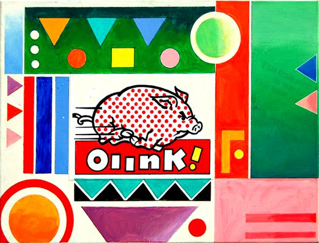 OINK!, artwork by Adele Schnapp