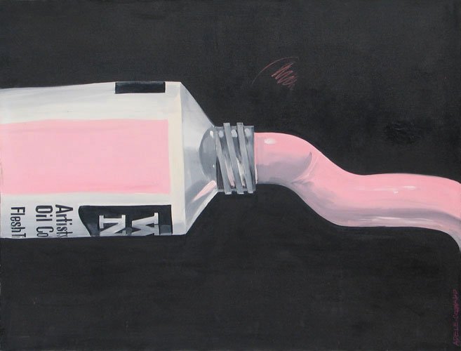 Flesh tones, artwork by Adele Schnapp