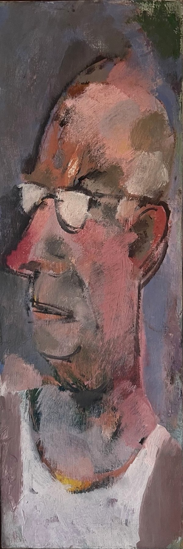 Portrait of the Artist’s Father, artwork by Adele Schnapp